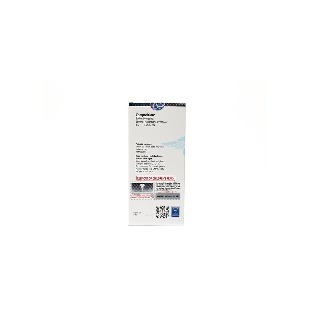 DECALON -Nandrolone Decanoate -250 MG/ML -10 X 1 ML AMPULE