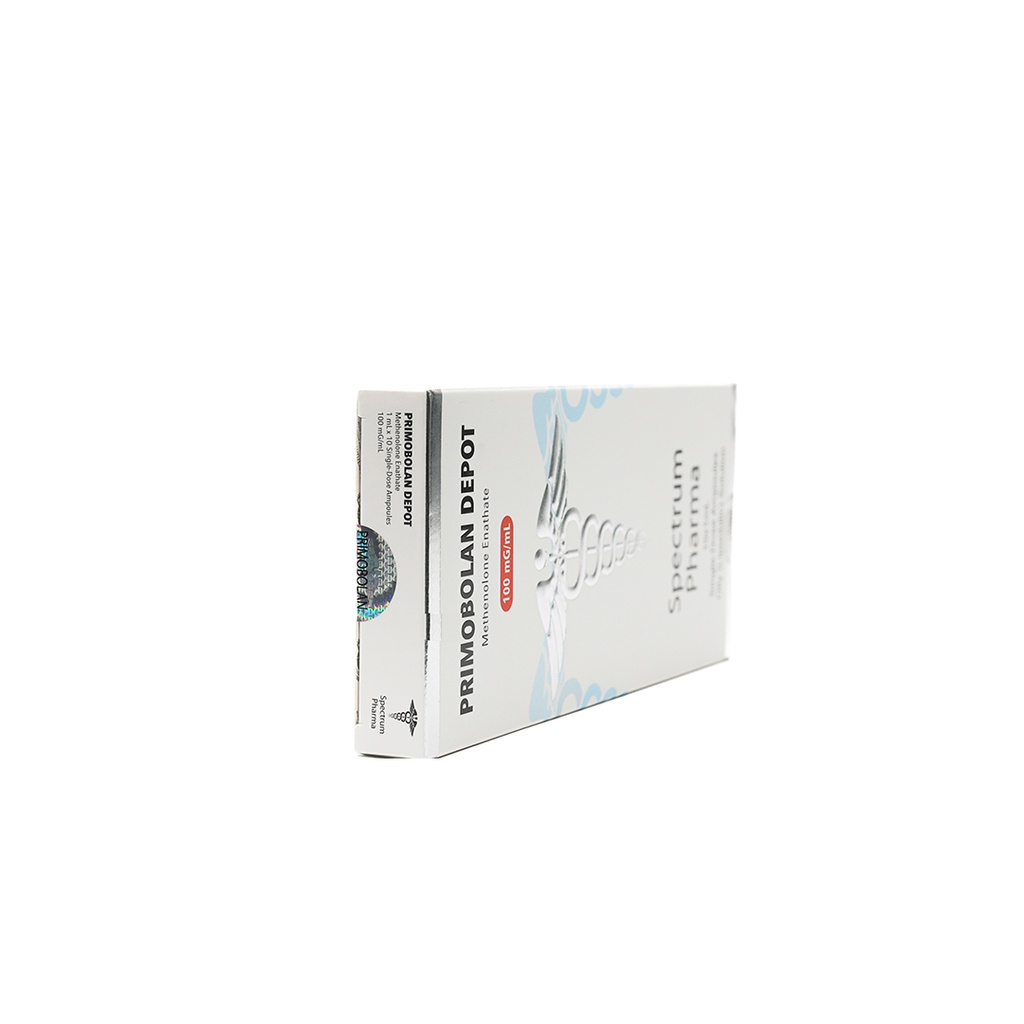 PRIMOBOLAN DEPOT -Methenolone Enanthate -100 MG/ML -10 X 1 ML AMPULE