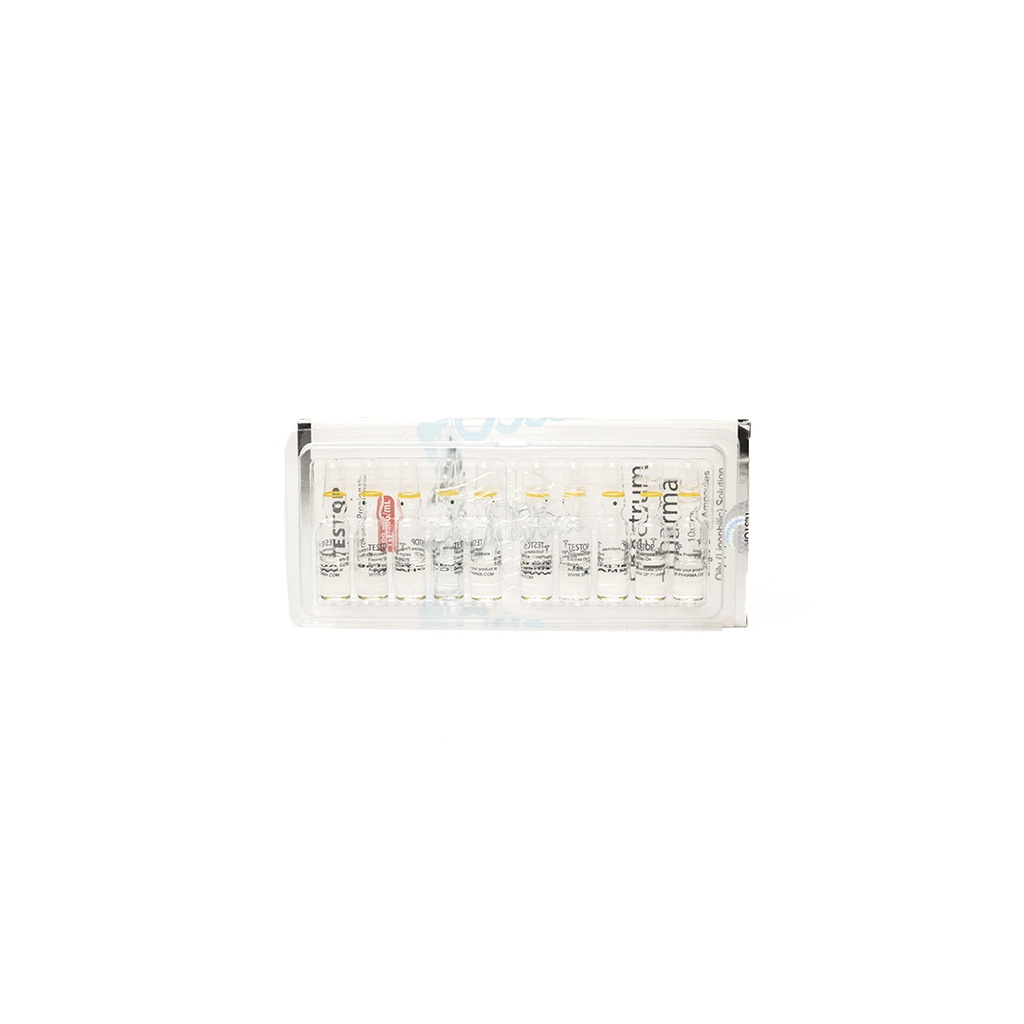 TESTOP -Testosterone Propionate -100 MG/ML -10 X 1 ML AMPULE