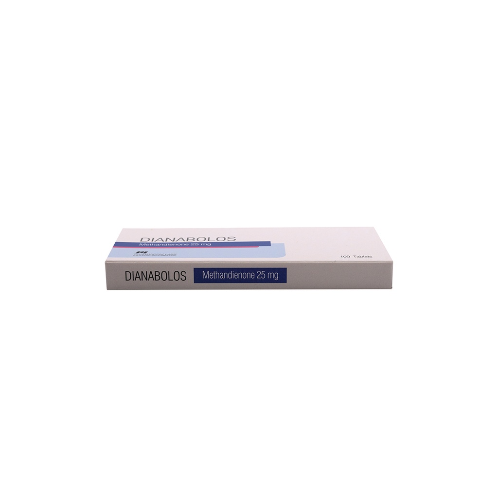 Dianabolos 25 -Methandienone -25 MG / pill -100 Tablets Blisters Box