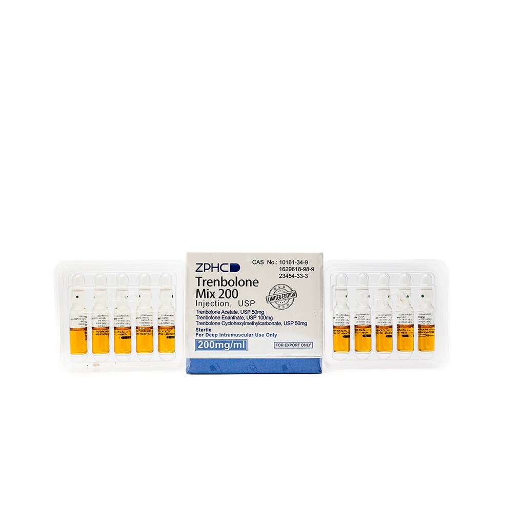 Trenbolone MIX 200 -Trenbolone Blend -200 MG/ML -10 X 1 ML AMPULE