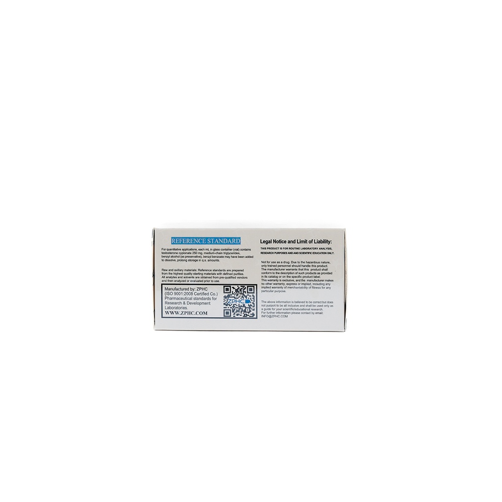 Testosterone Cypionate -250 MG/ML -30 ML VIAL