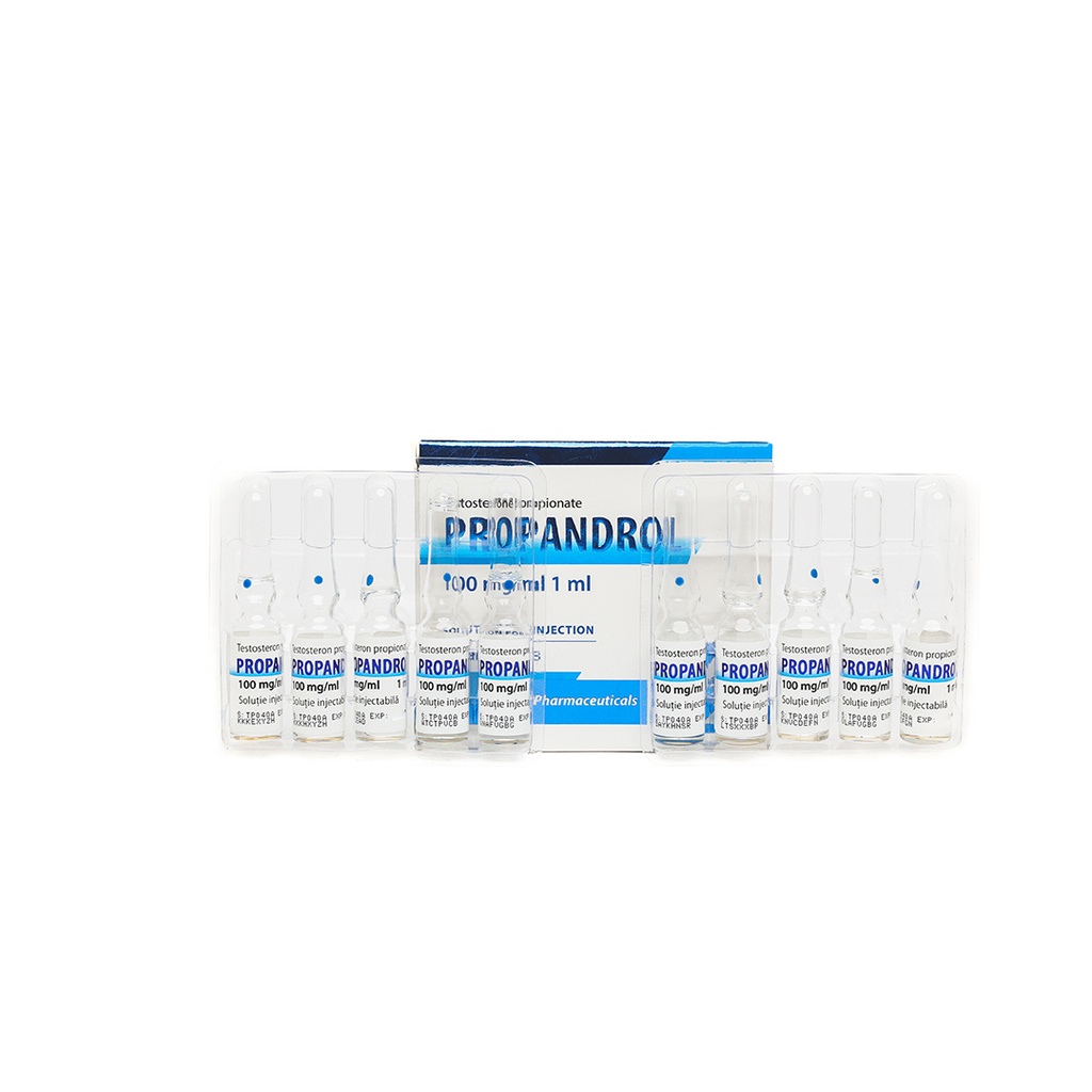 Propandrol -Testosterone Propionate -100 MG/ML -10 X 1 ML AMPULE