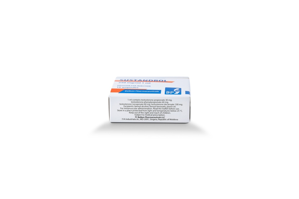sustandrol -Testosterone Blend -250 MG/ML -10 X 1 ML AMPULE