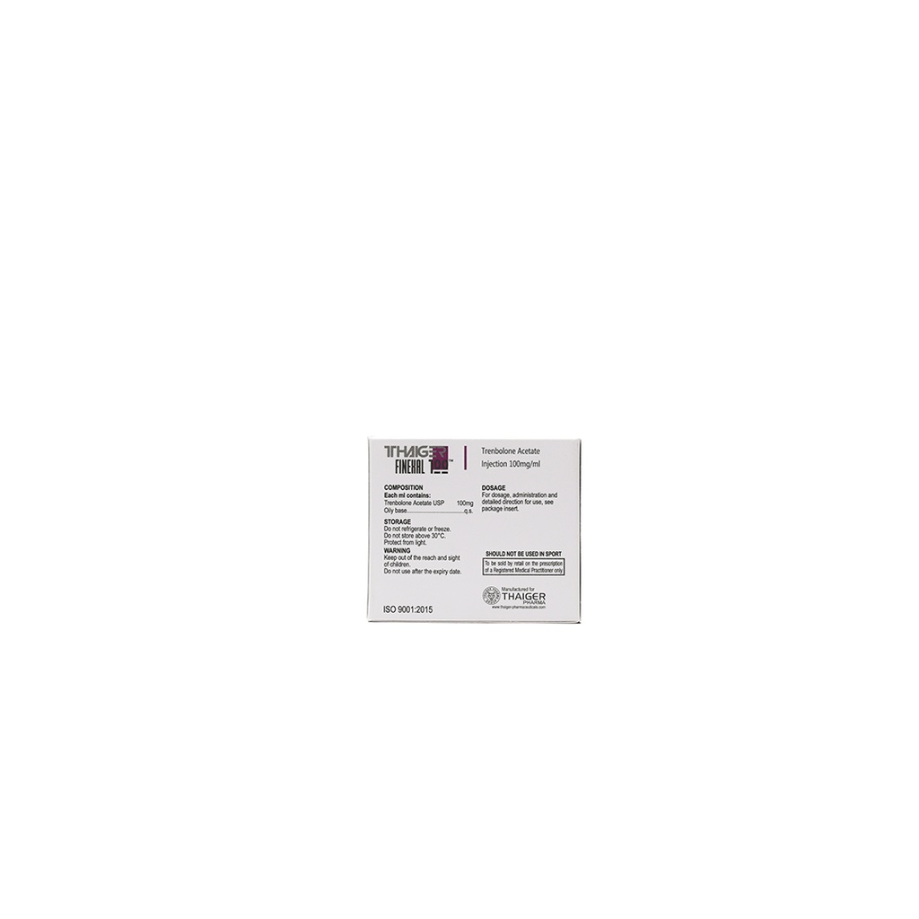 Finexal-100 -Trenbolone Acetate -100 MG/ML -10 X 1 ML AMPULE