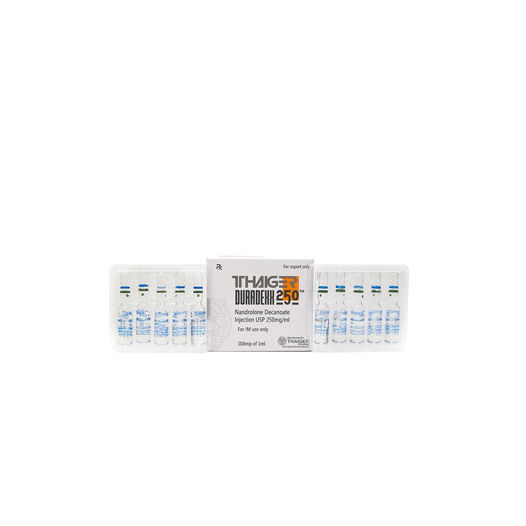 Duradexx-250 -Nandrolone Decanoate -250 MG/ML -10 X 1 ML AMPULE
