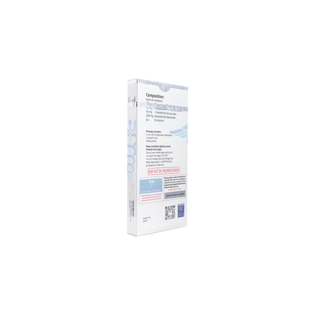 Spectrum TESTO MIX 250-Test Blend-250 MG/ML-10X1ML AMPULE