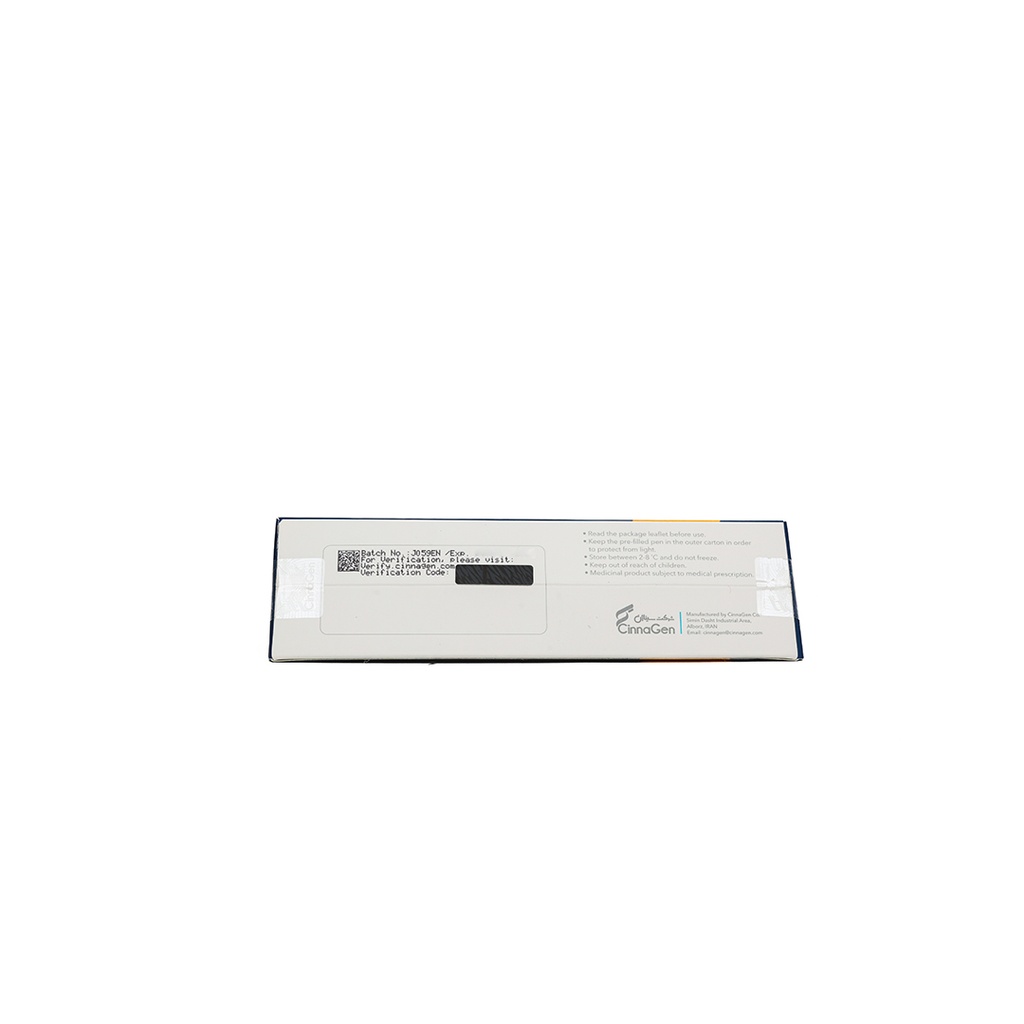 CINNATROPIN -Somatropin -15 IU / PEN -5 MG / 1.5 ML PEN