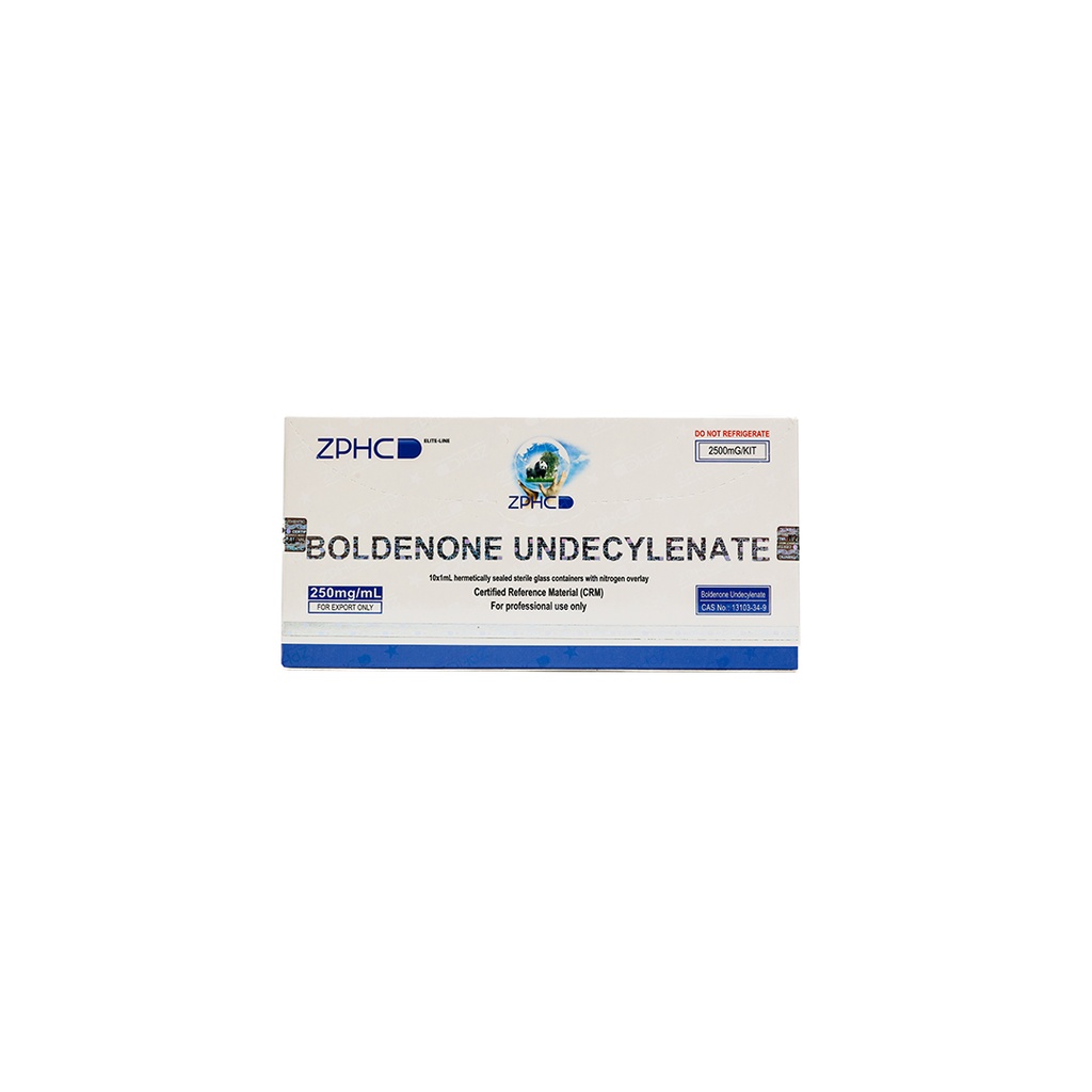 ZPHC Boldenone Undecylenate -250 MG/ML -10 X 1 ML AMPULE