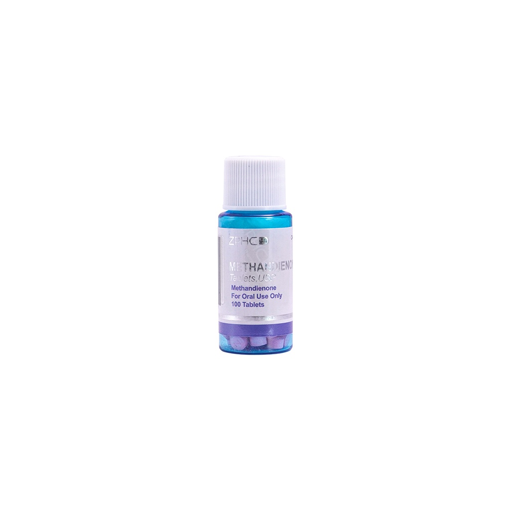ZPHC Dianabol 10 -Methandienone -10 MG / pill -100 Tablets Bottle