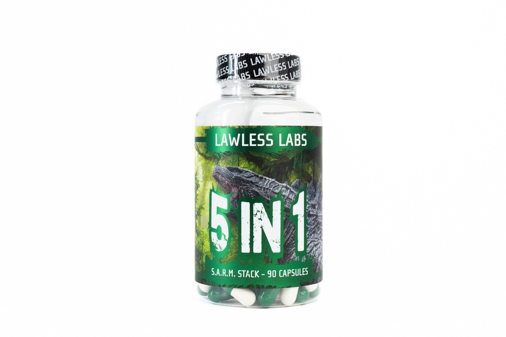 LAWLESS GODZILLA 5 IN 1 -41 MG / pill -90 CAPS