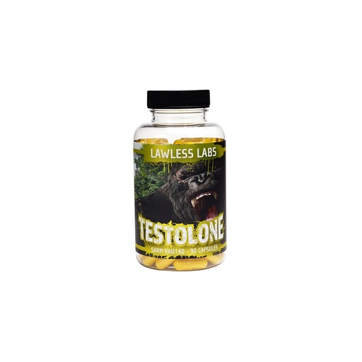 LAWLESS TESTOLONE -RAD140 CAPS -10 MG / pill -90 CAPSULES Bottle