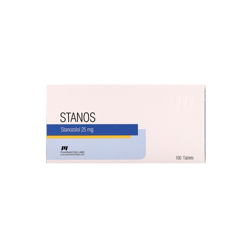 PHARMA Stanos 25 -Stanozolol -25 MG / pill -100 Tablets Blisters Box
