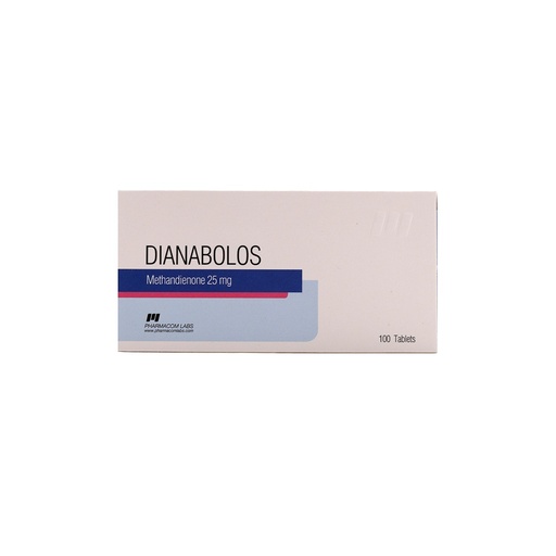 PHARMA Dianabolos 25 -Methandienone -25 MG/pill-100 Tablets