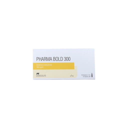  PHARMA BOLD 300-Boldenone Undecylenate -300 MG/ML-10X1ML AMPULE