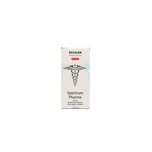 Spectrum DECALON -Nandrolone Decanoate -250 MG/ML -10 X 1 ML AMPULE