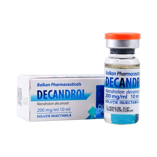 Balkan Decandrol -Nandroloni Decanoate -200 MG/ML -10 ML VIAL