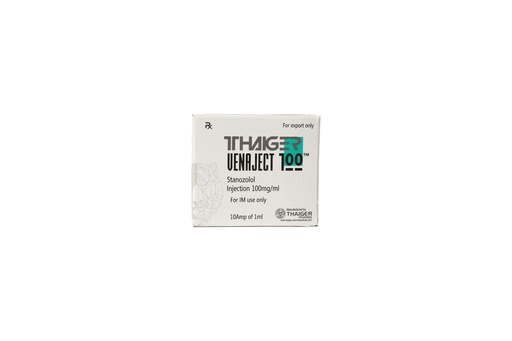 Thaiger Venaject-100 -Stanozolol -100 MG/ML -10 X 1 ML AMPULE