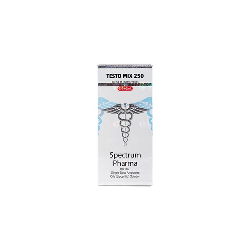 Spectrum TESTO MIX 250-Test Blend-250 MG/ML-10X1ML AMPULE